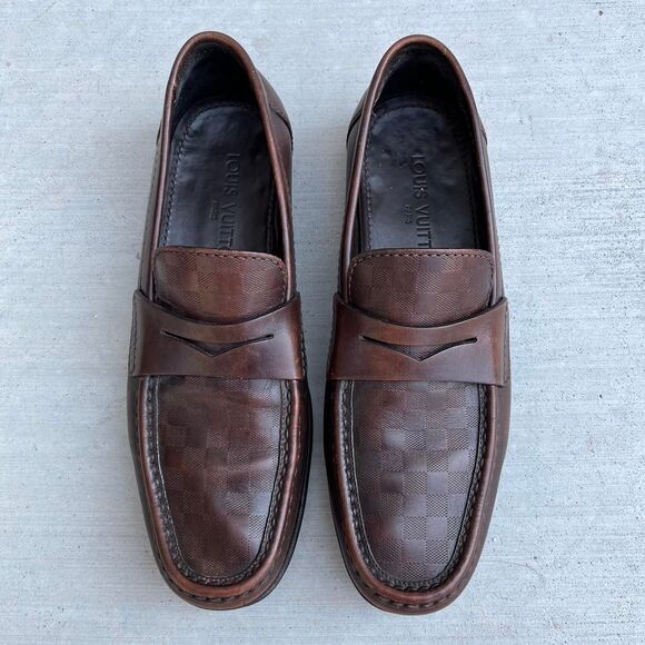 Louis Vuitton Damier Loafers - Picture 3 of 8